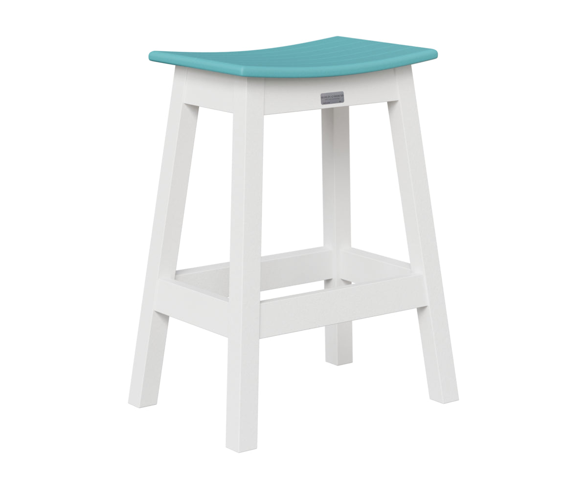 Saddle Counter Stool
