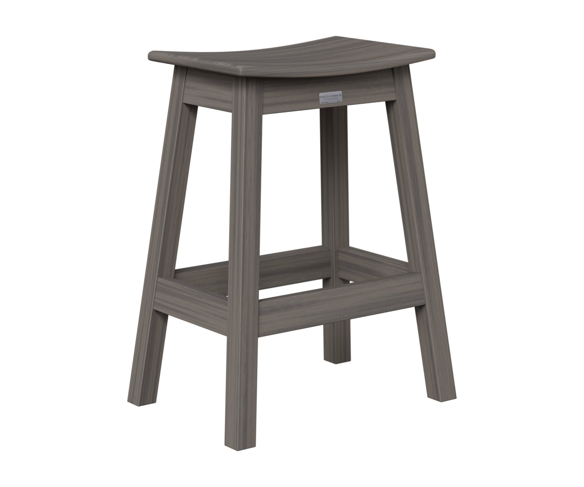 Saddle Counter Stool