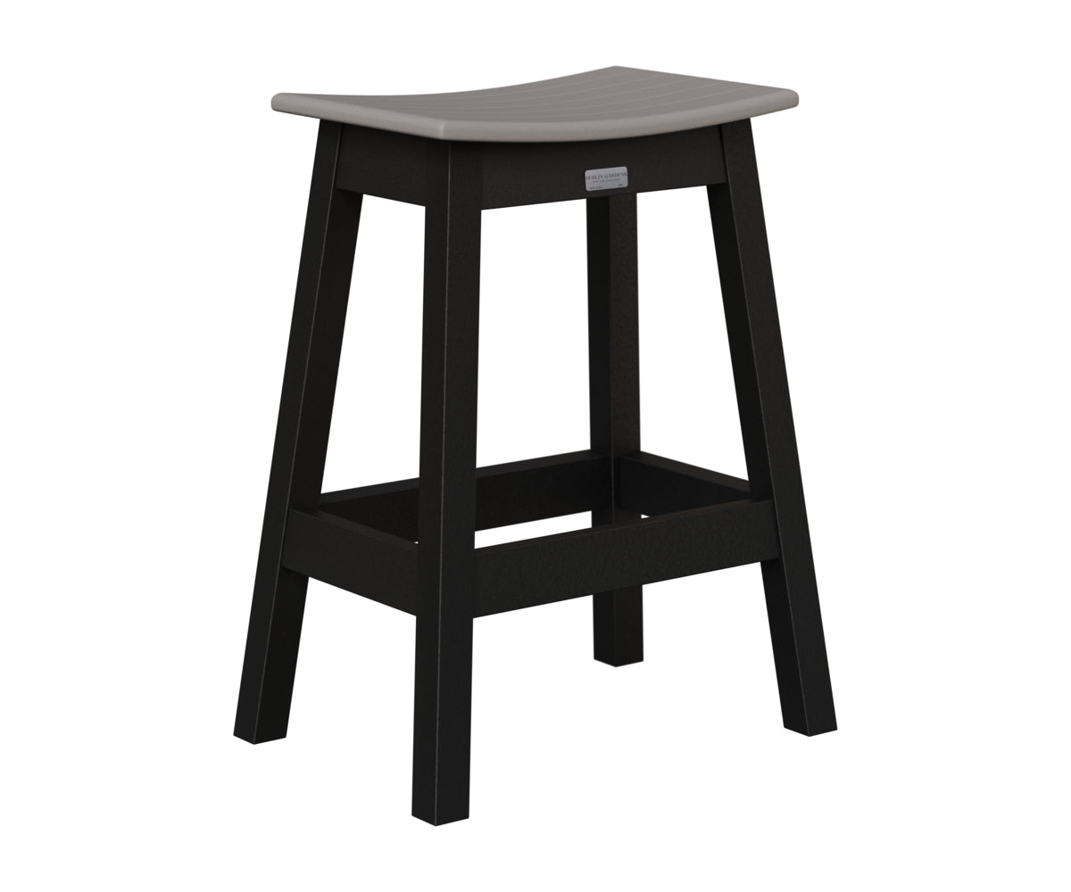 Saddle Counter Stool