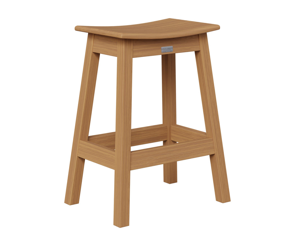 Saddle Counter Stool