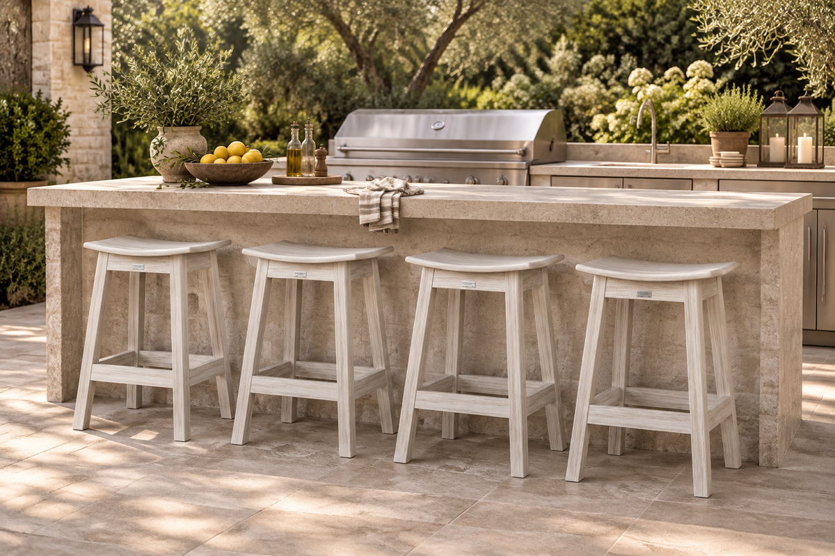 Saddle Counter Stool