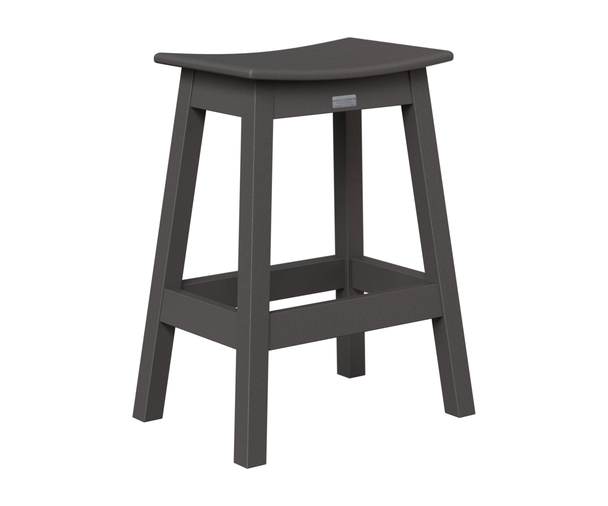 Saddle Counter Stool