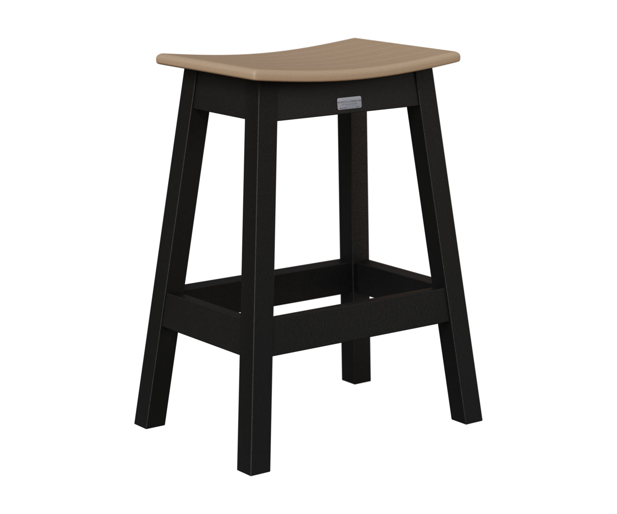 Saddle Counter Stool