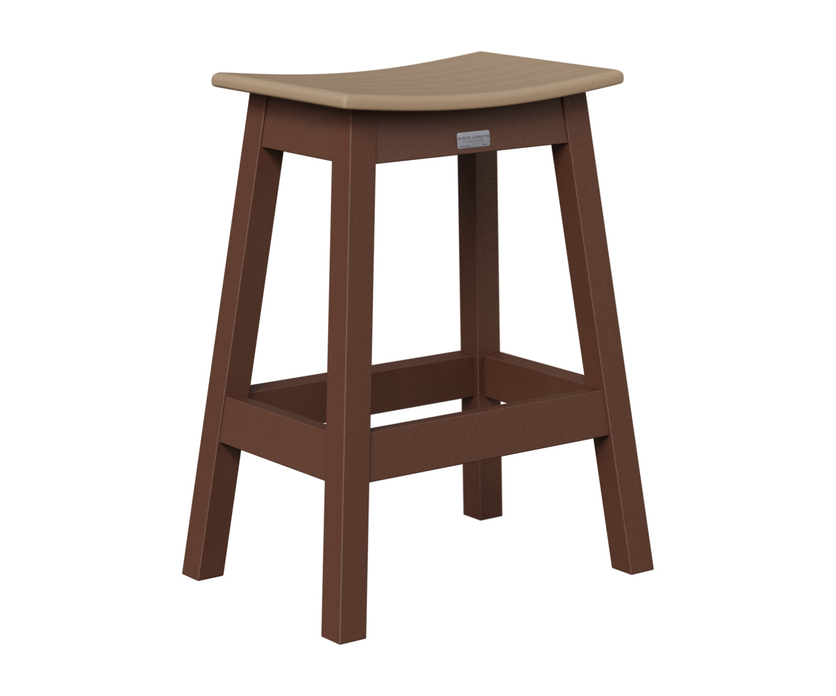 Saddle Counter Stool