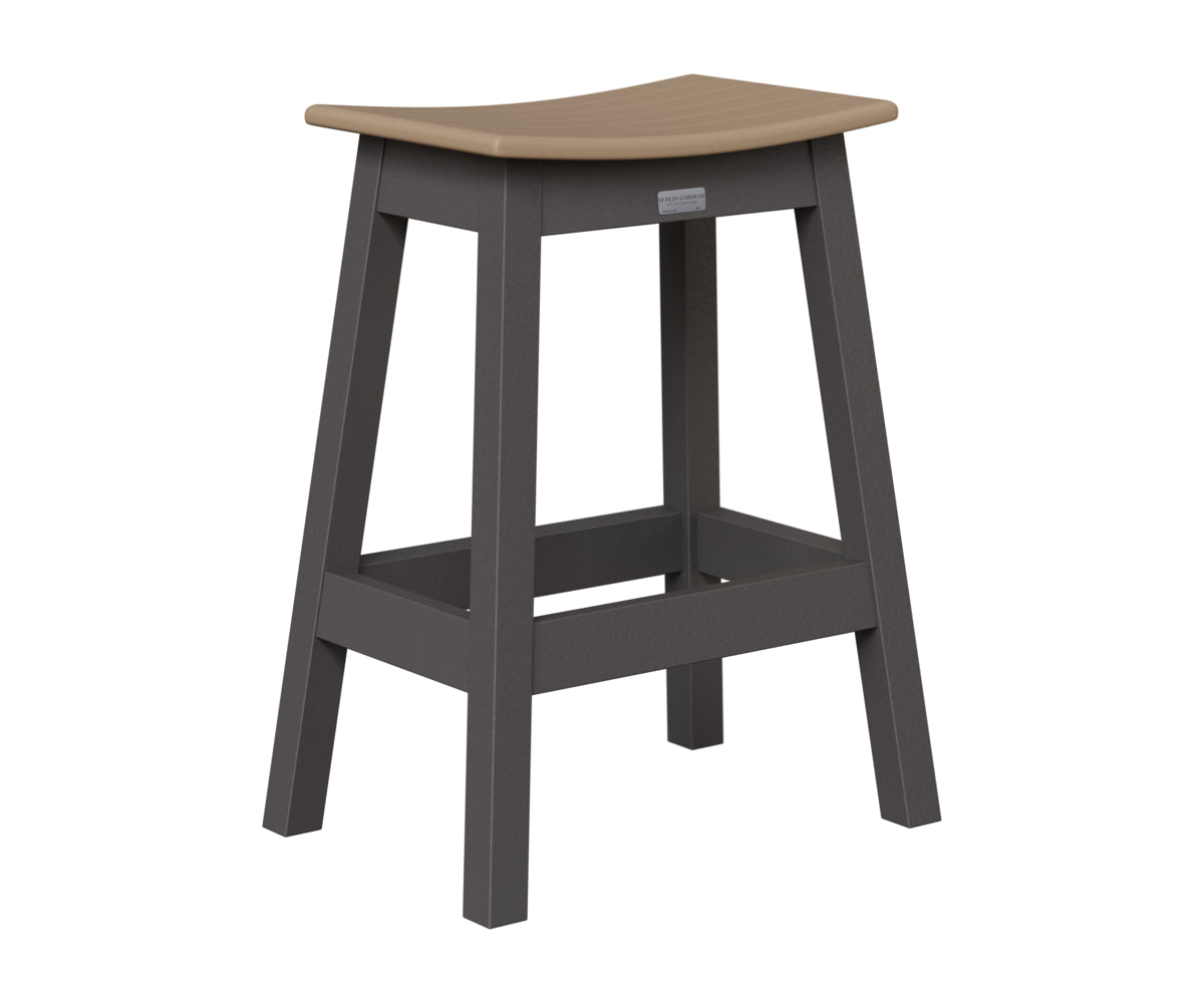 Saddle Counter Stool