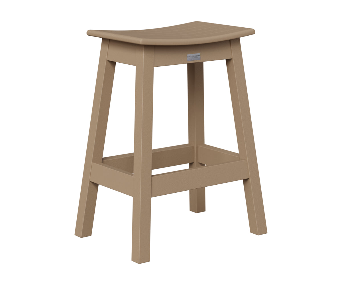 Saddle Counter Stool