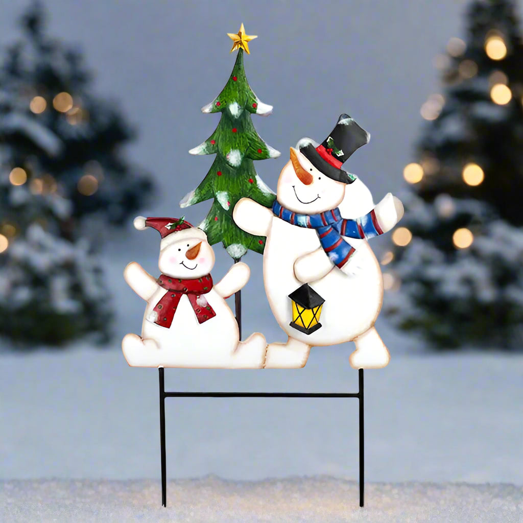 Estacas navideñas