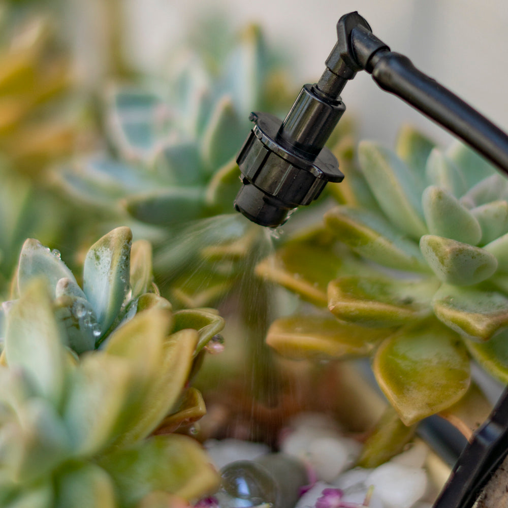 Nebulizador/Aspersor con púa de 1/4" - Con o sin estaca