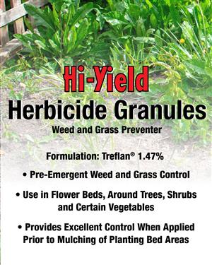 Herbicide Granules Weed & Grass Preventer 3.25lbs