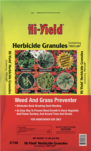 Herbicide Granules Weed & Grass Preventer 3.25lbs