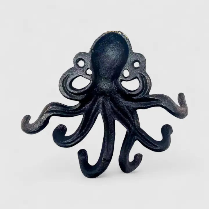 *COMING SOON* Octopus Wall Hook | Copper Cast Iron