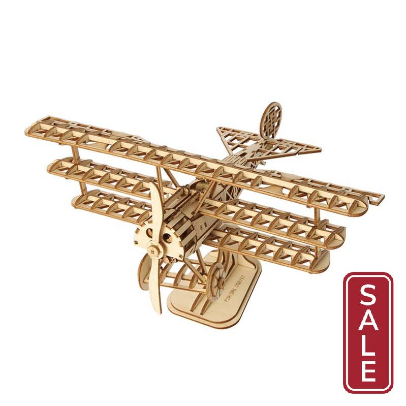 Craft Airplane 3D Wooden Puzzle