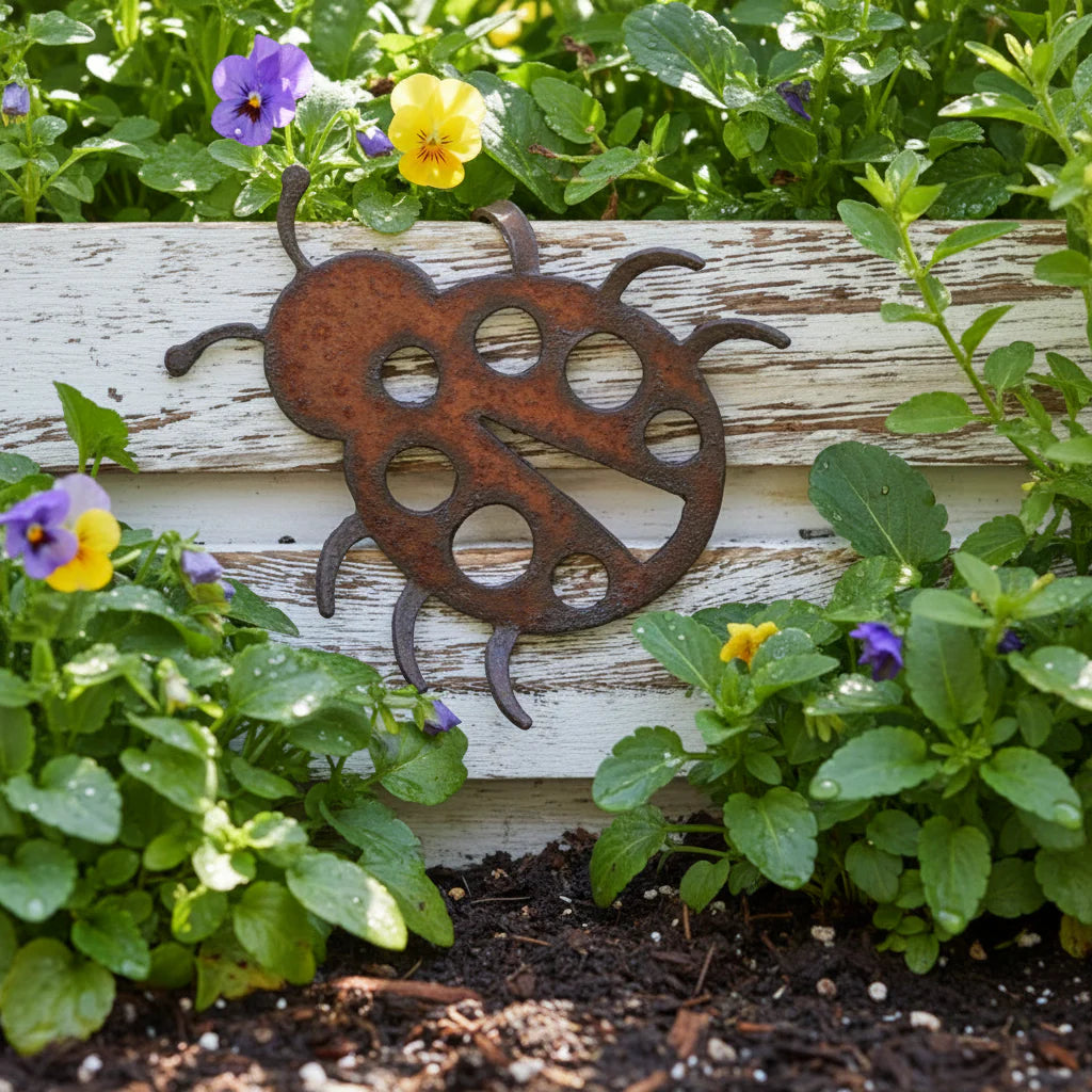 Rustic Metal Pot Climbers