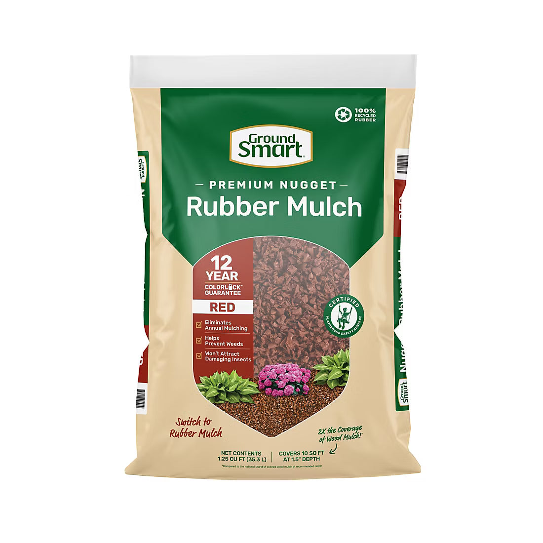 Groundsmart™ Rubber Mulch