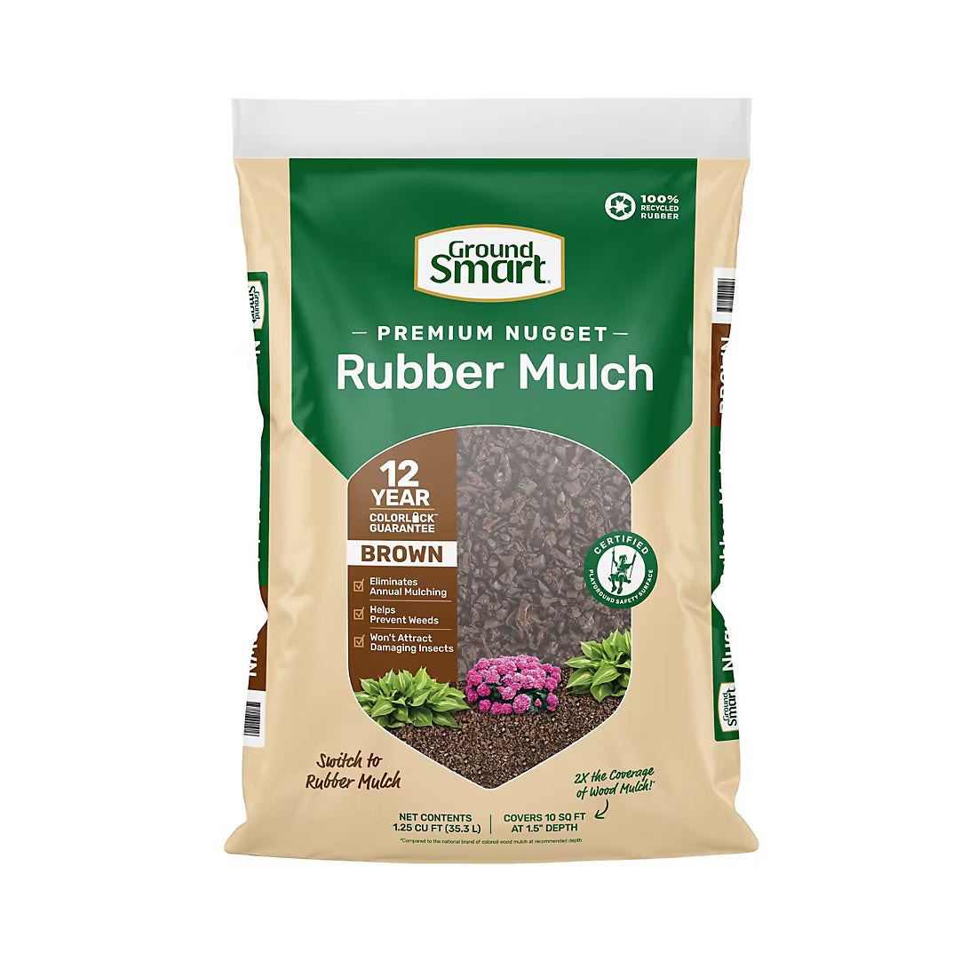 Groundsmart™ Rubber Mulch