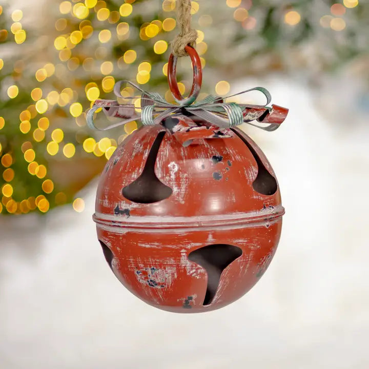 Assorted Style Hanging Christmas Bells- 9Pc