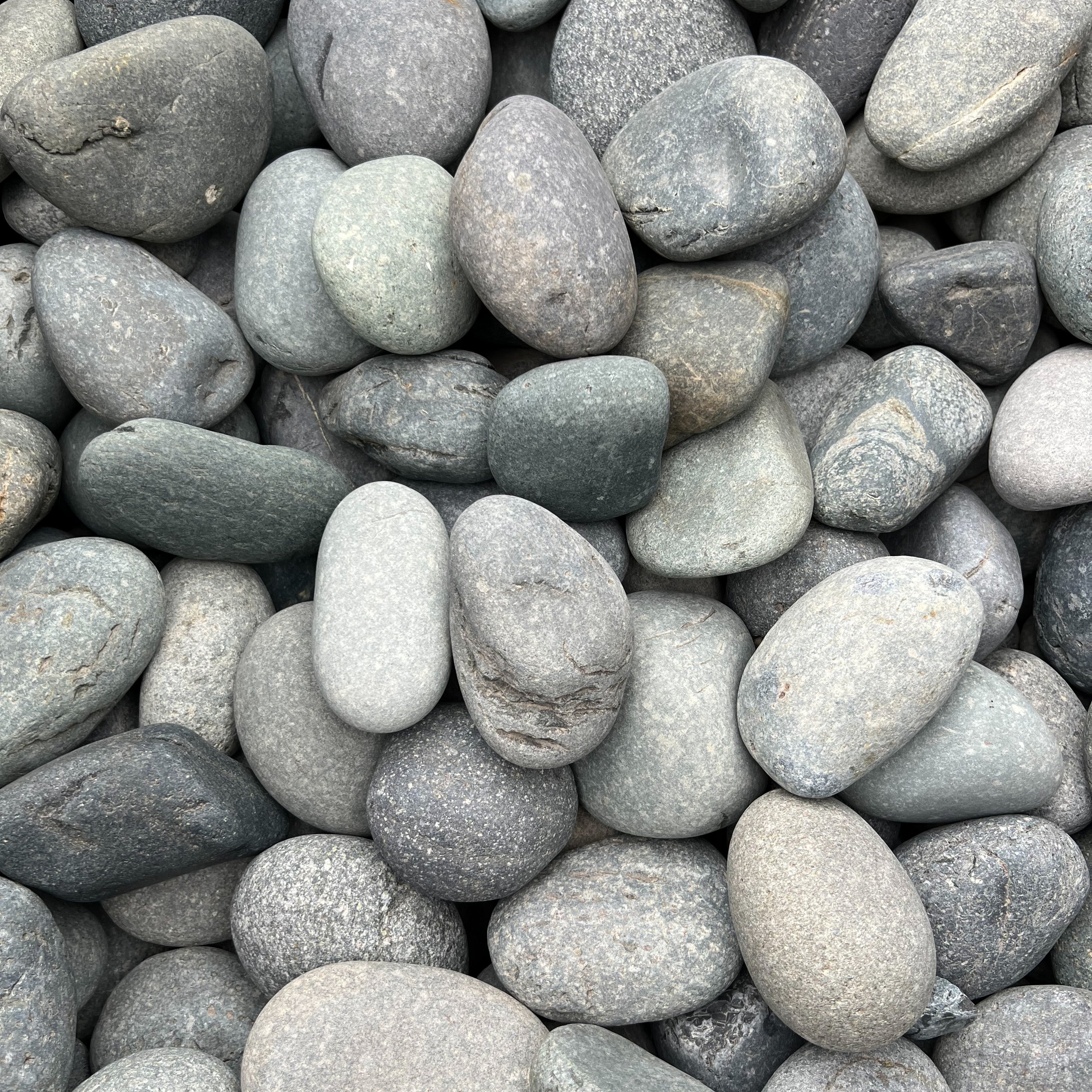 Black Mexican Beach Pebbles