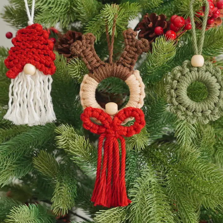 Boho Christmas Ornaments