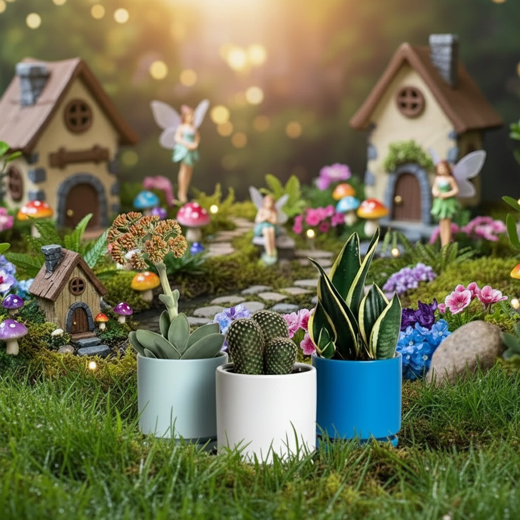 Ollas cilíndricas de 8,25" con platillos de agua