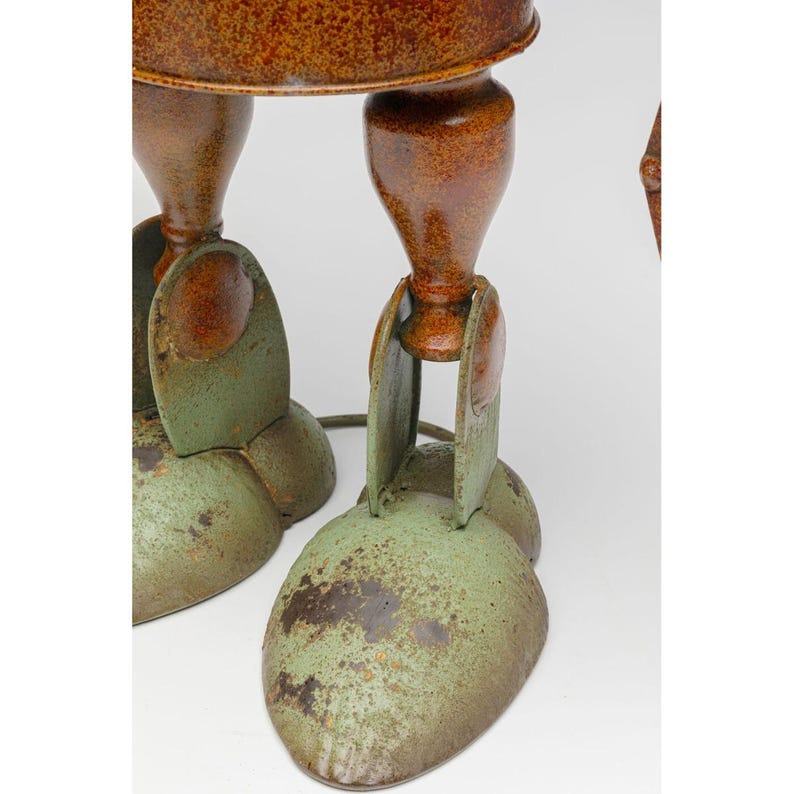 *COMING SOON* Rust Finish Metal Robot Garden Sculpture