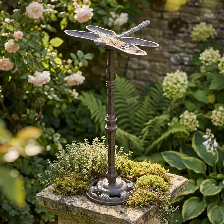 *COMING SOON* Dragonfly Bird Feeder | Cast Iron