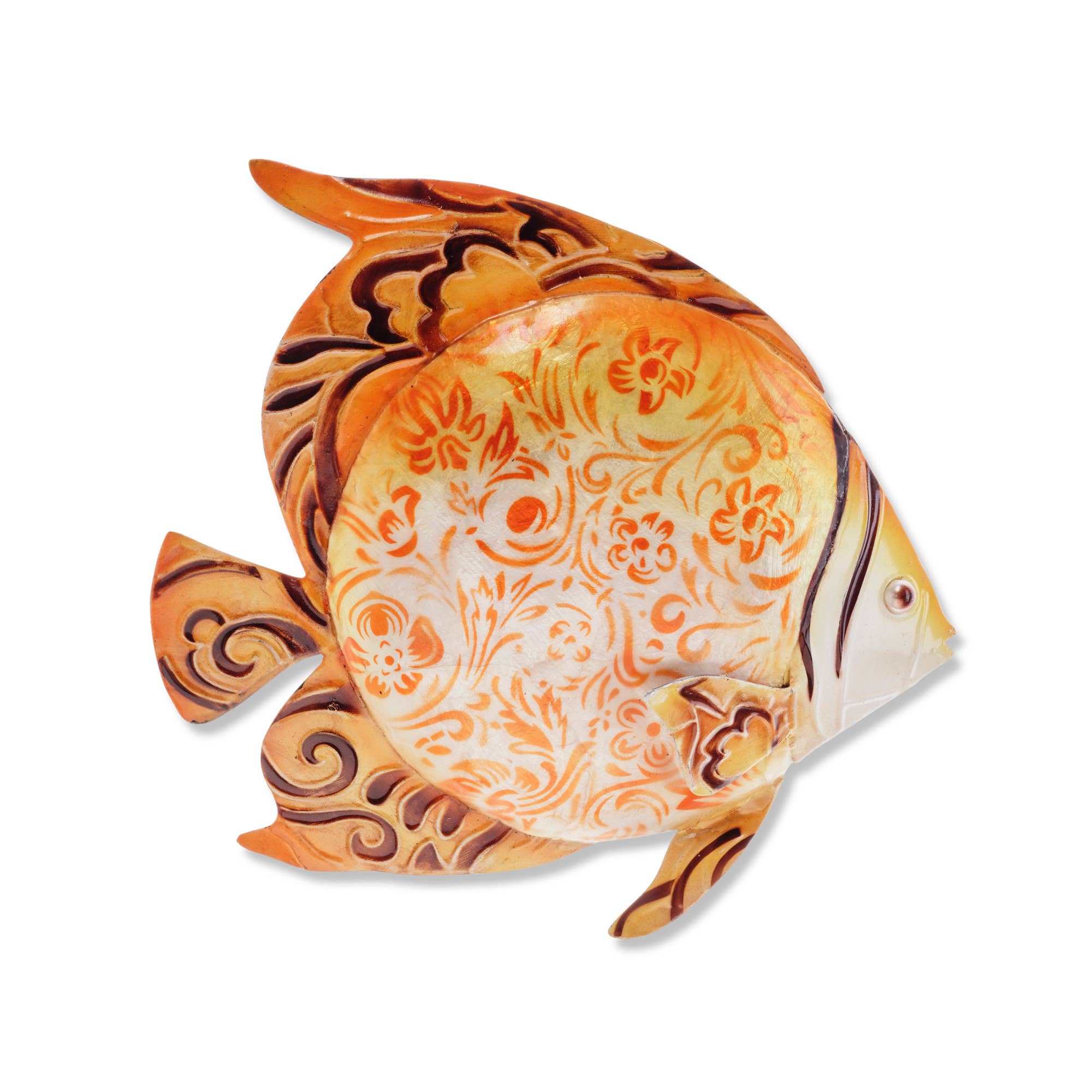 Orange Fish Wall Decor