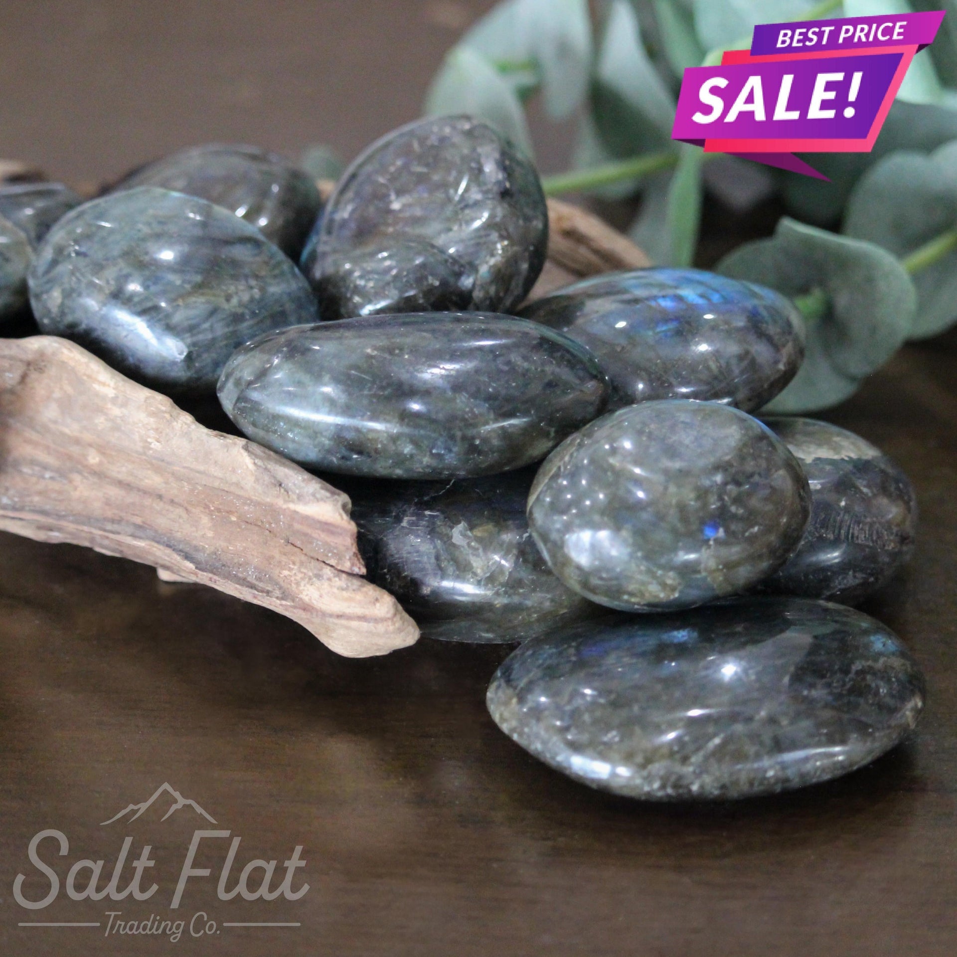 Labradorite Palm Stone