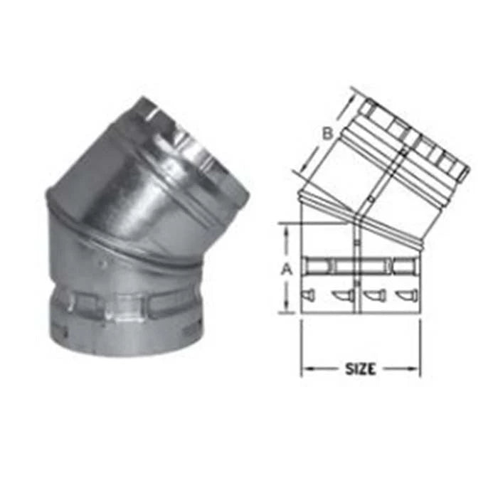 Sistema de ventilación de gas tipo B