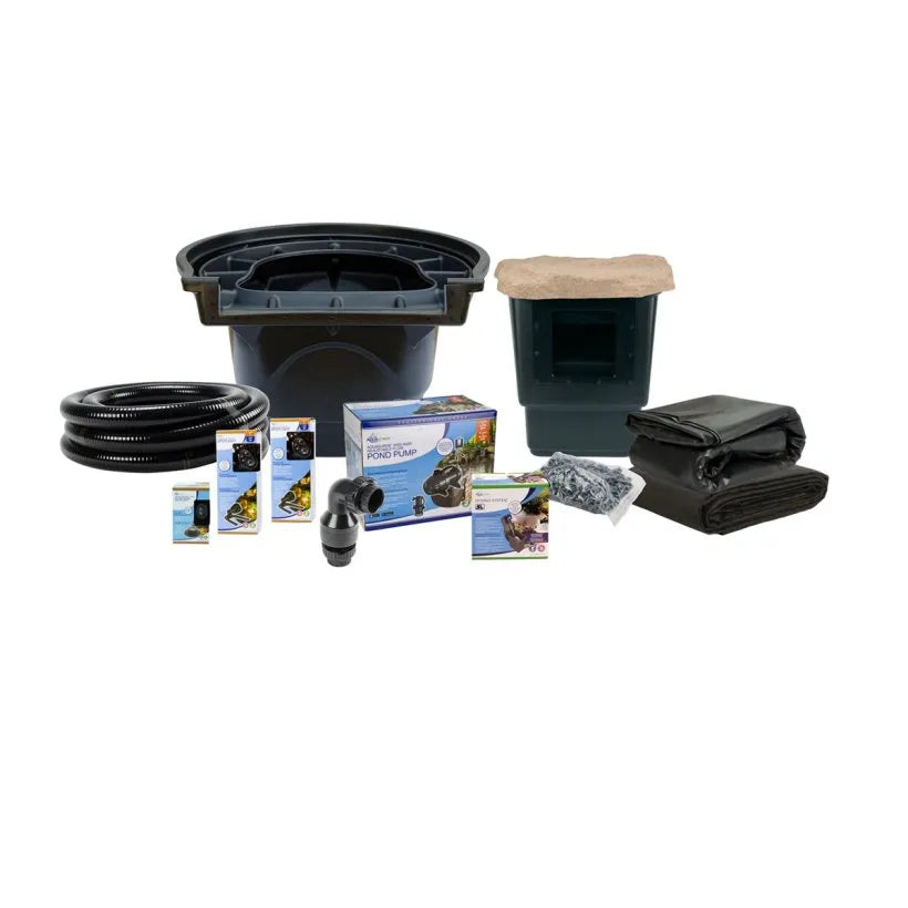 21' x 26' Large Pond Kit w/Aquasurge 4000-8000 Pump