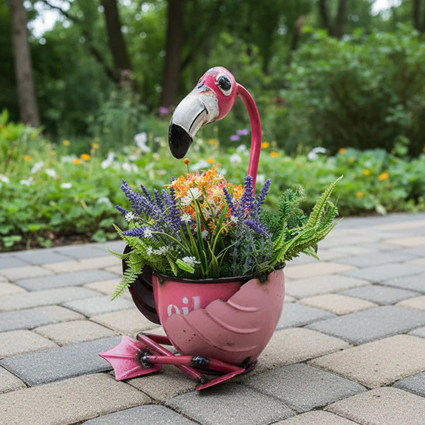 Flamingo Tabletop Planter