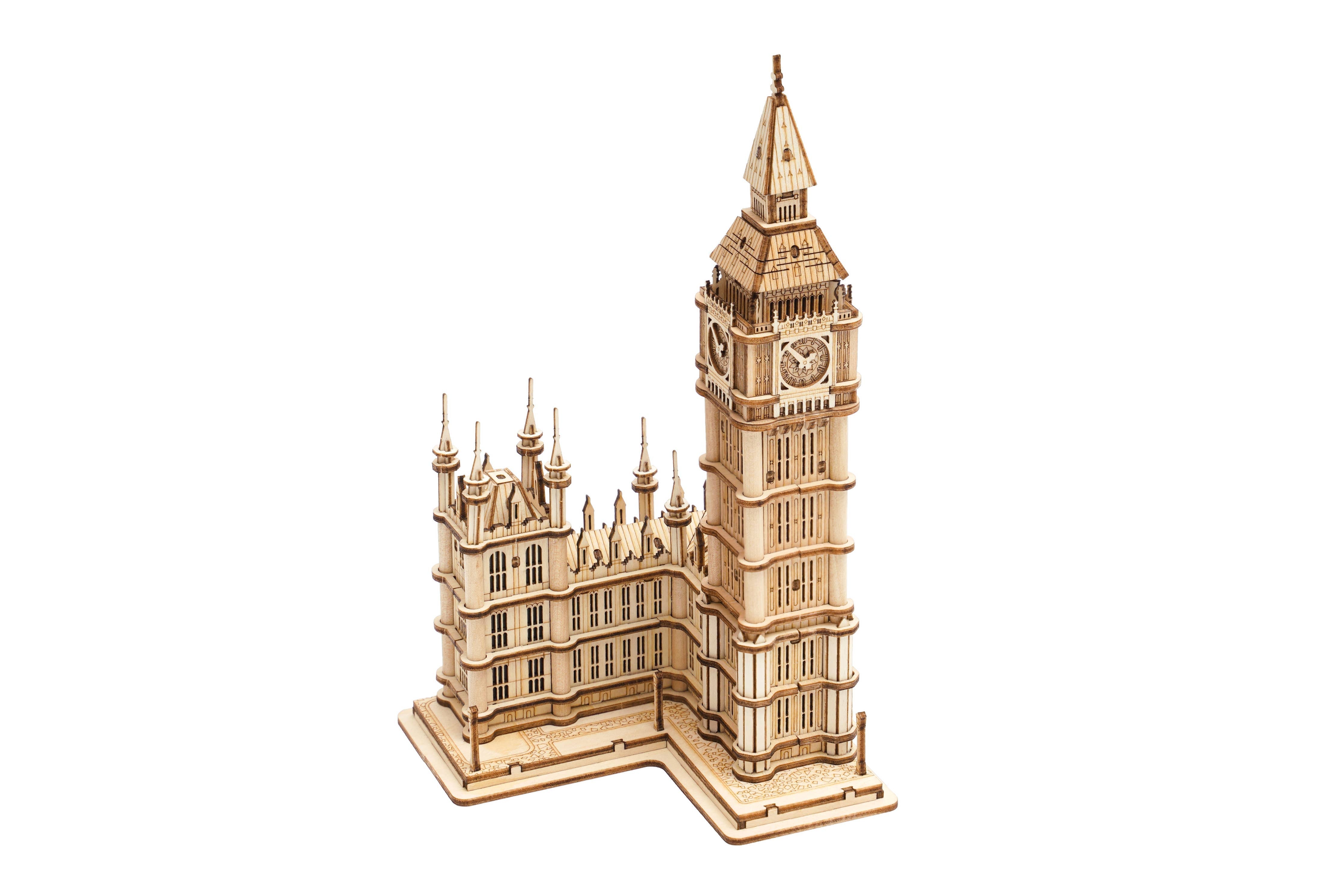 Big Ben 3D Wooden Model