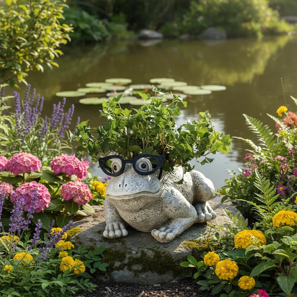 Pudgy Pal Planters with Glasses