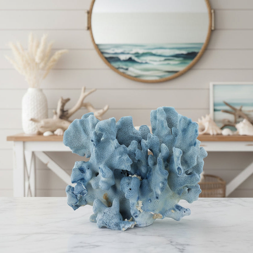 Coral azul de 7 a 10 pulgadas