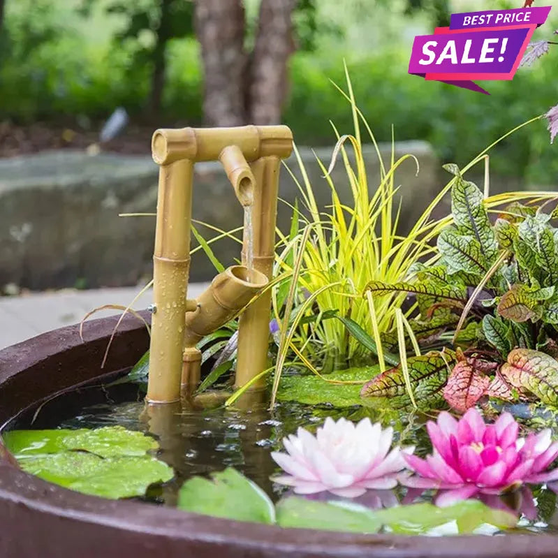 Deer Scarer Bamboo Fountain