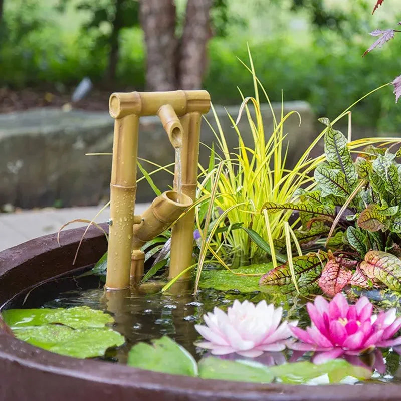 Deer Scarer Bamboo Fountain