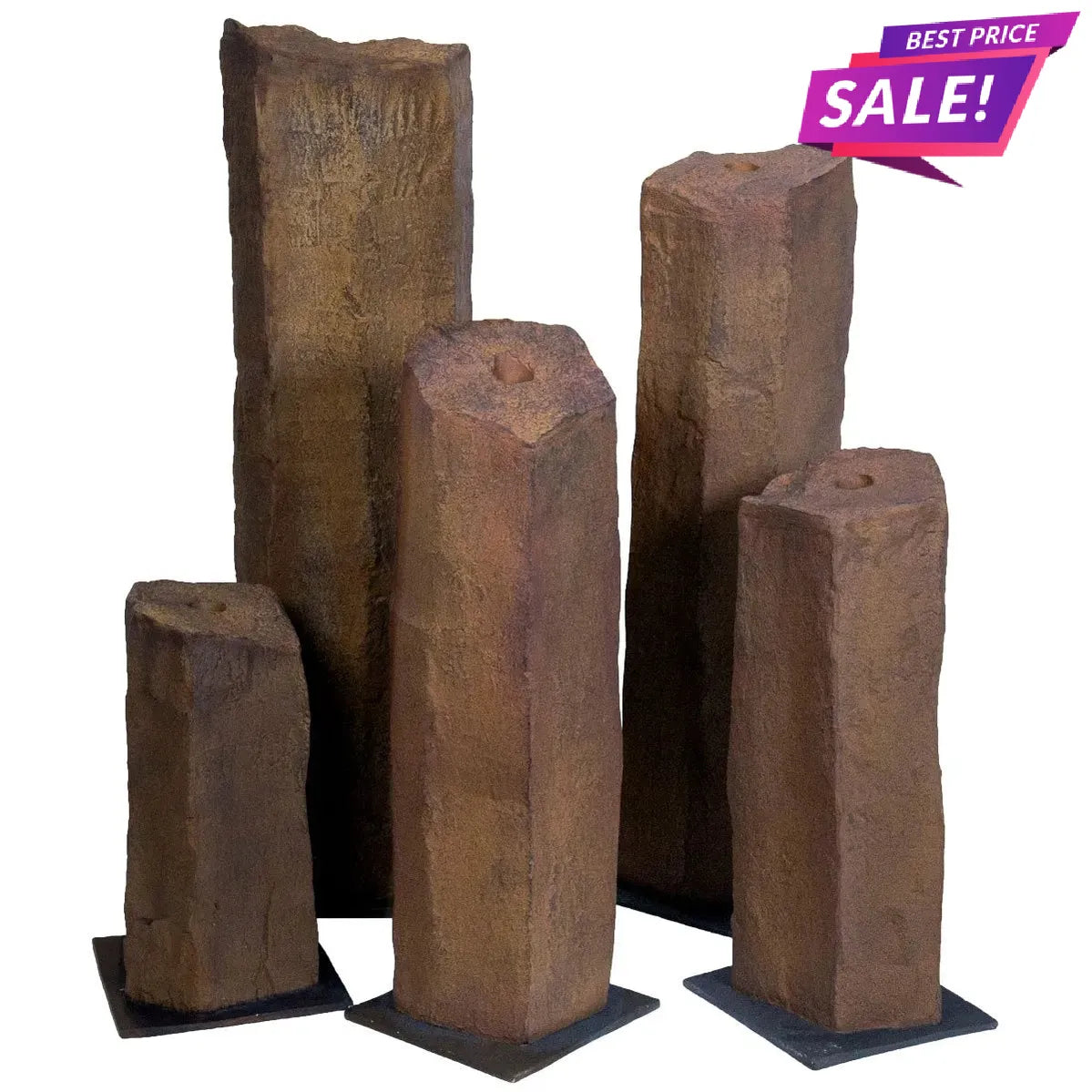 Faux Basalt Columns
