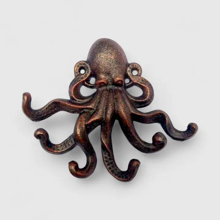 *COMING SOON* Octopus Wall Hook | Copper Cast Iron