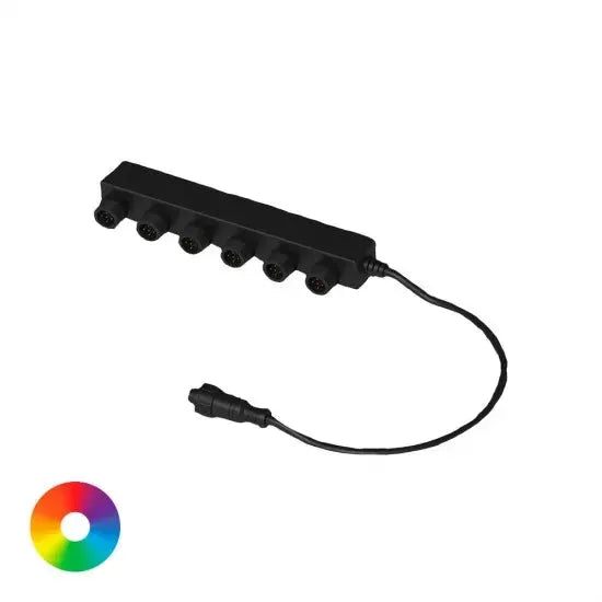 Colorful Splitter 6-Way Color-Changing Light Splitter
