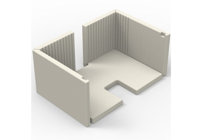 MOULDED REFRACTORY PANELS AC01236