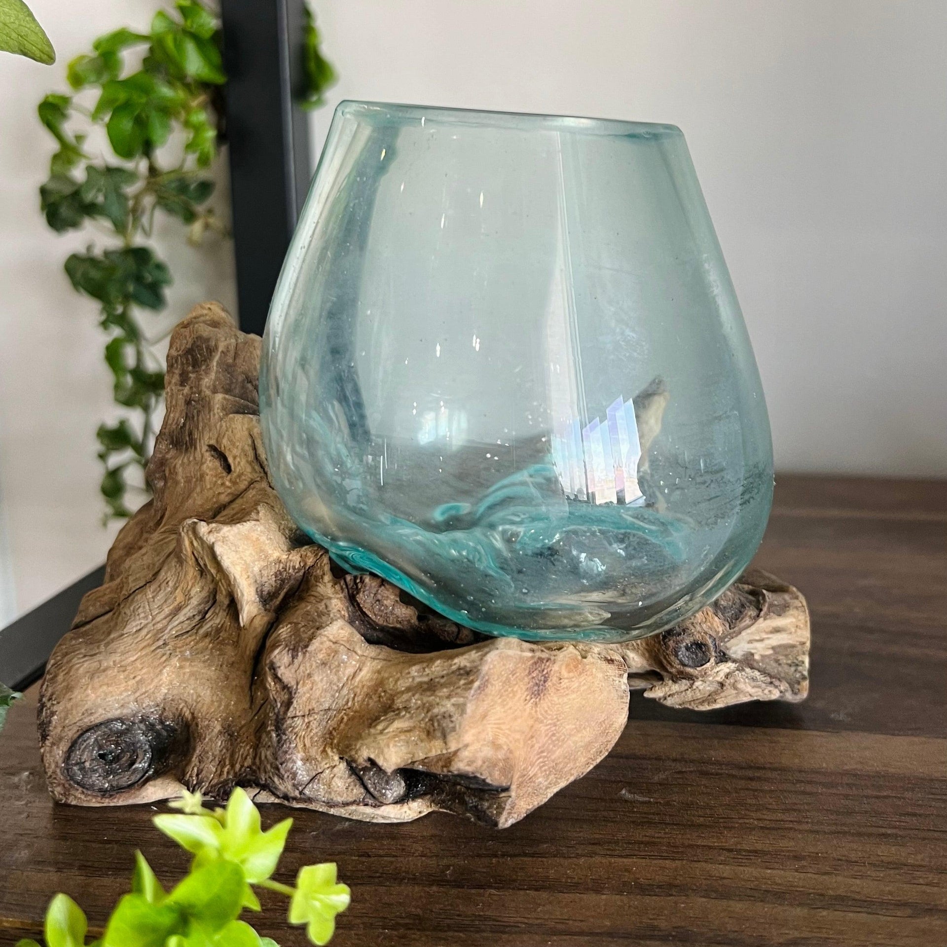 Driftwood Single Blown Glass