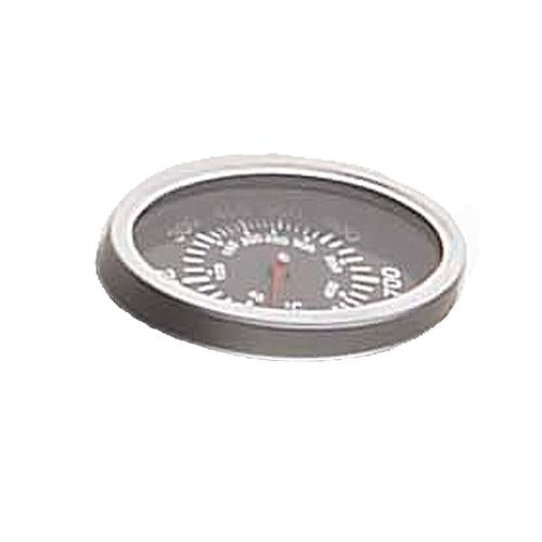 Analog Thermometer - 1.75" Round Chrome Bezel With Gray Scale, Made In Germany