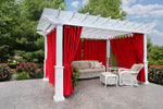 Pergola & Pavilion Curtains & Rods