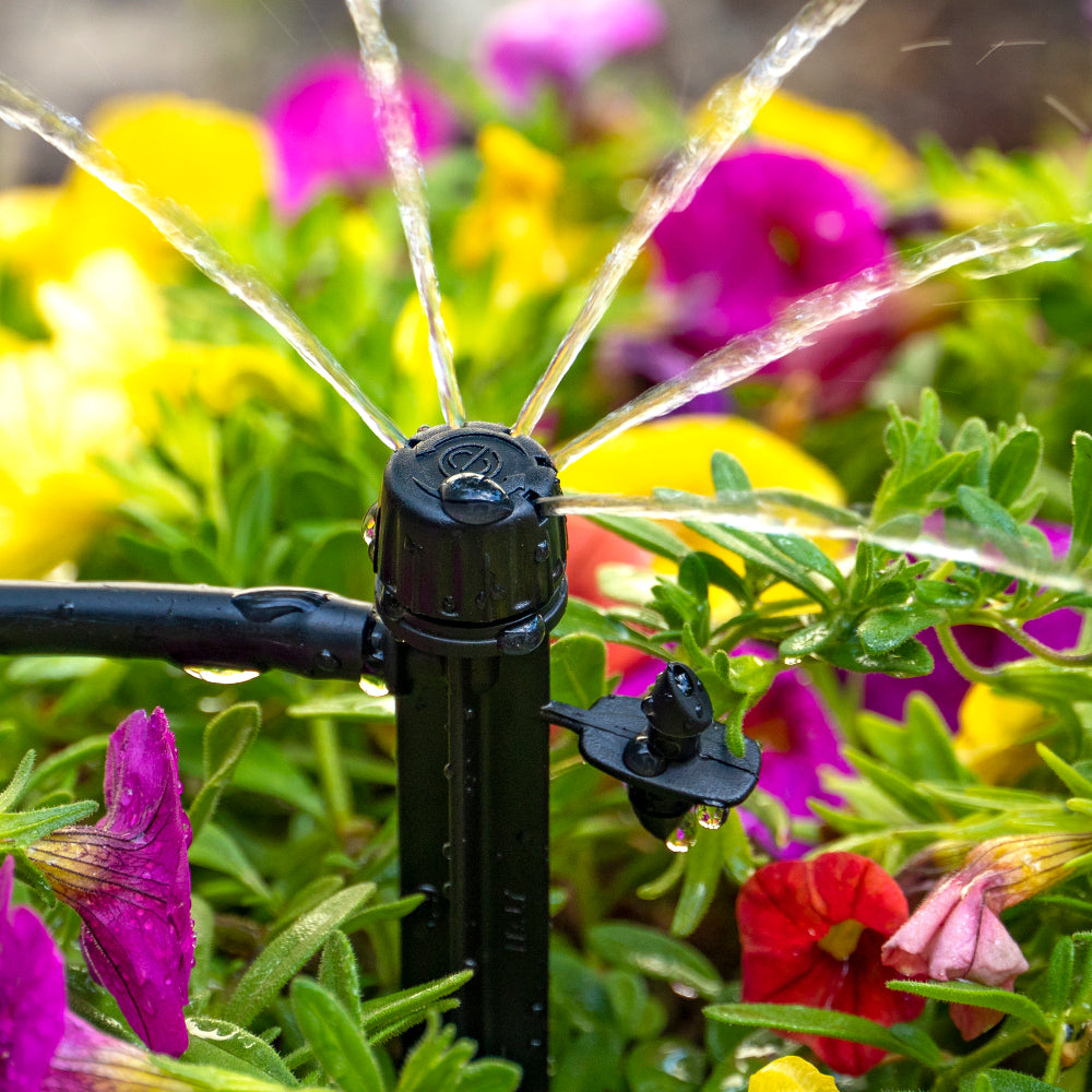 360° Adjustable Dripper/Bubblers - Spike and Barb