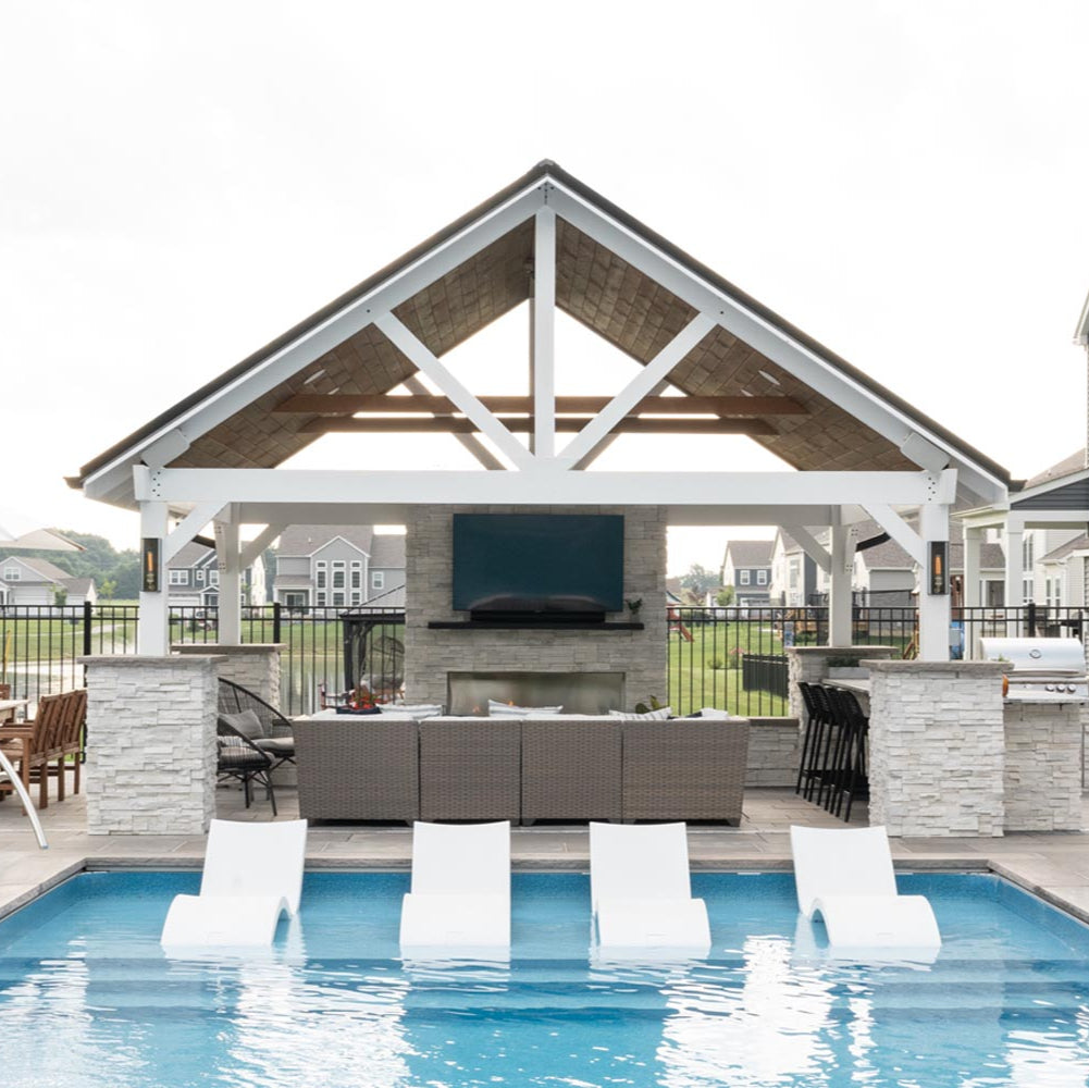 Pabellón de madera de Breckenridge