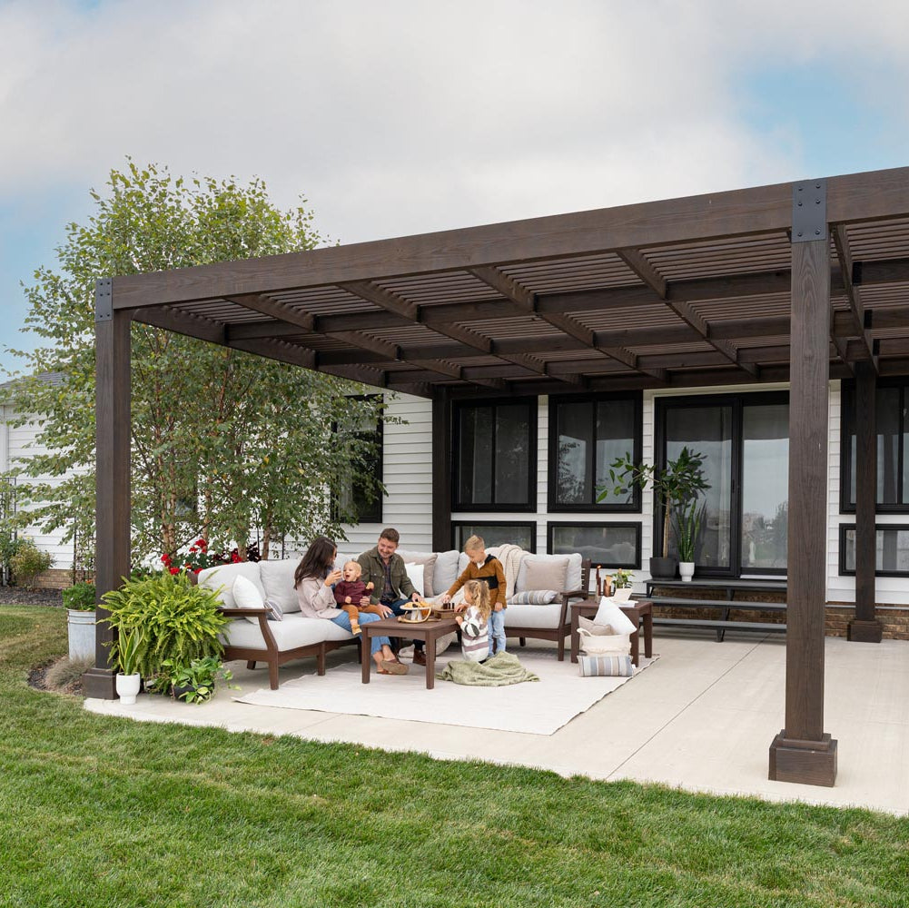 Vineyard Wood Pergola