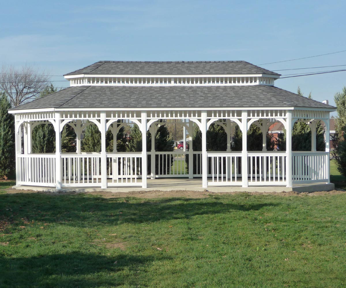 Belmont Vinyl Gazebo