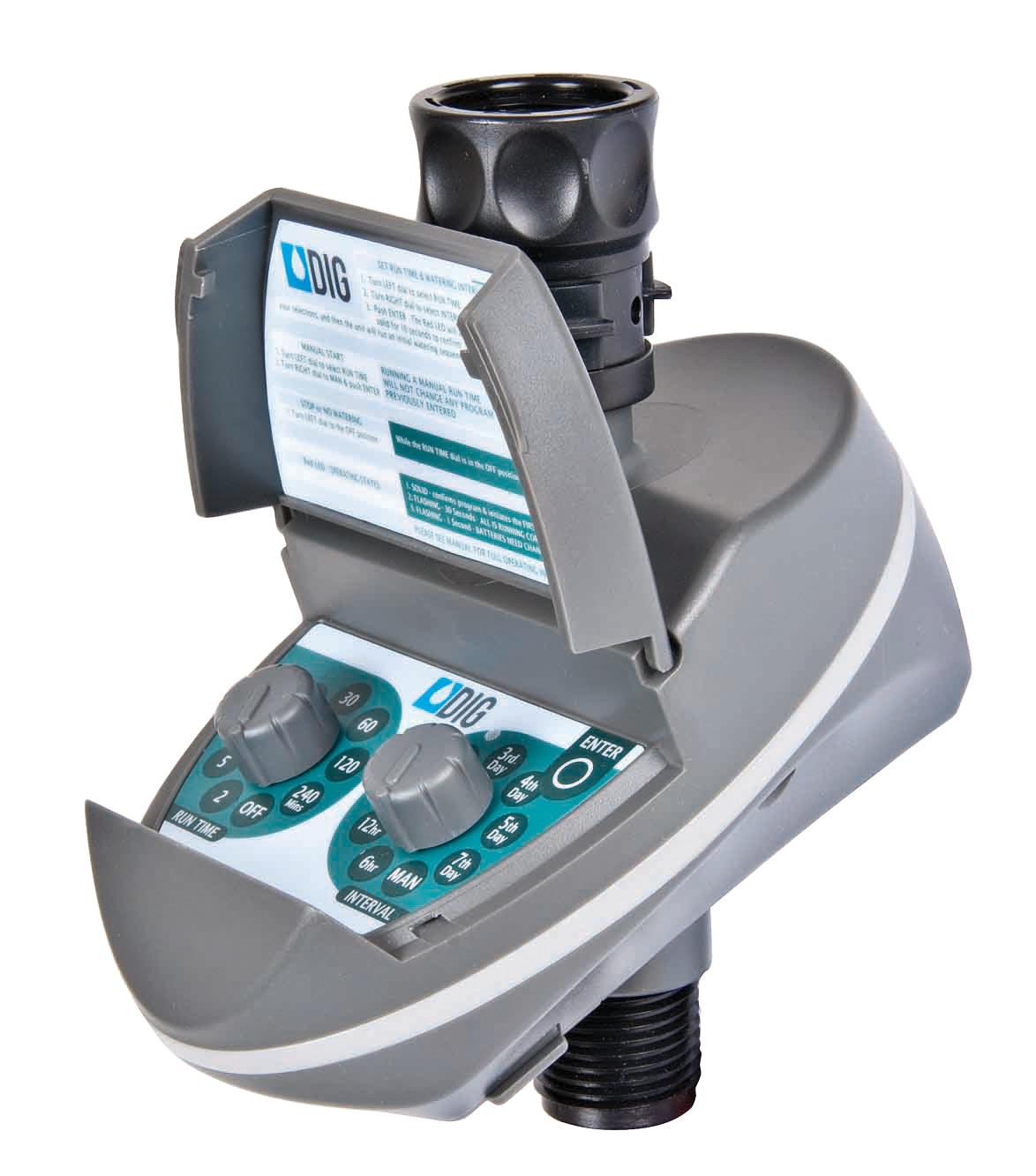 Two-Dial Battery Hose End Timer