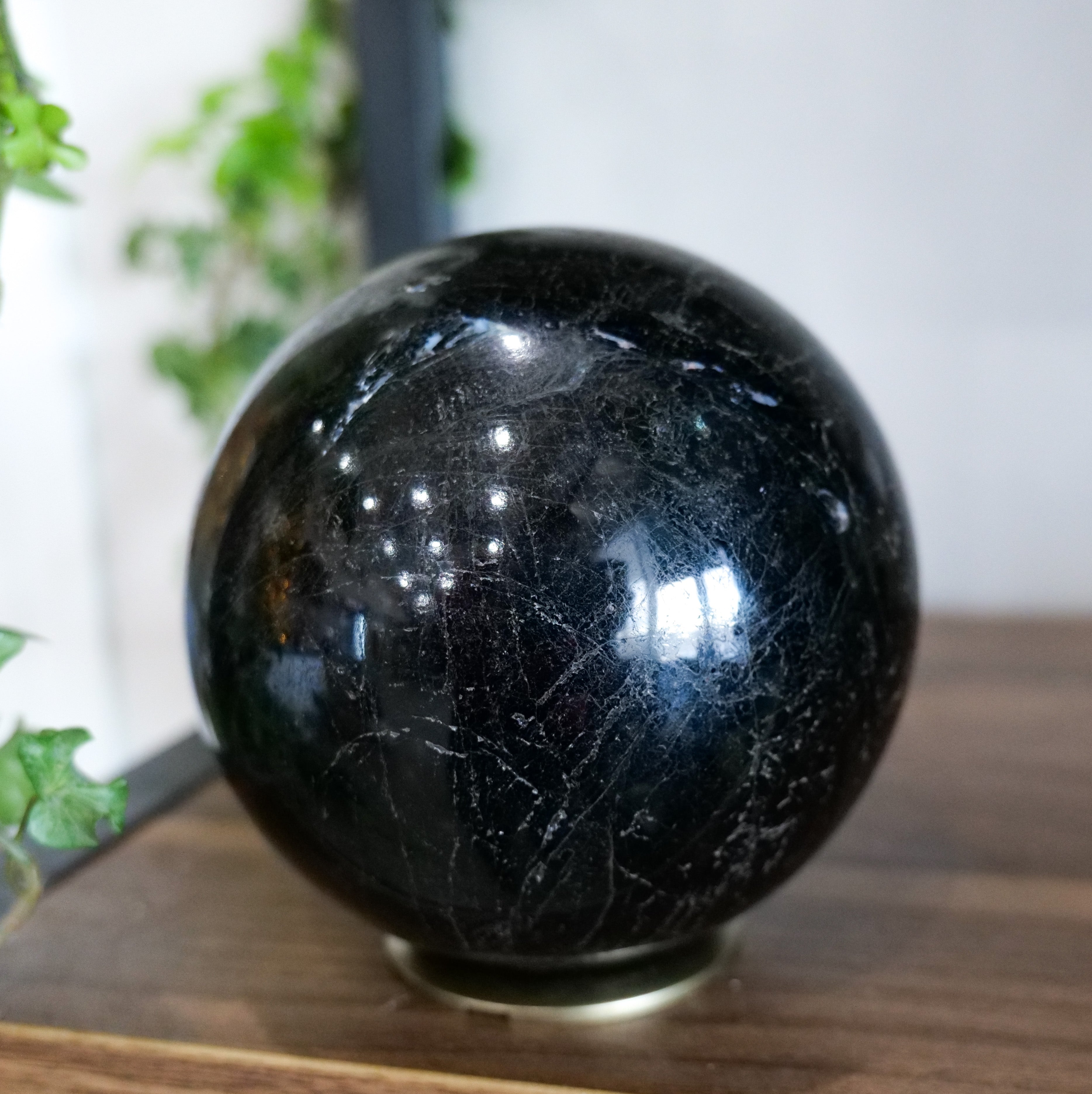 Black Tourmaline Sphere