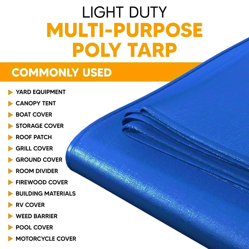poly tarp Blue Poly Tarps