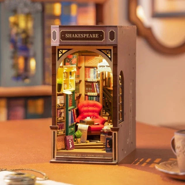 DIY Miniature House Book Nook Kit